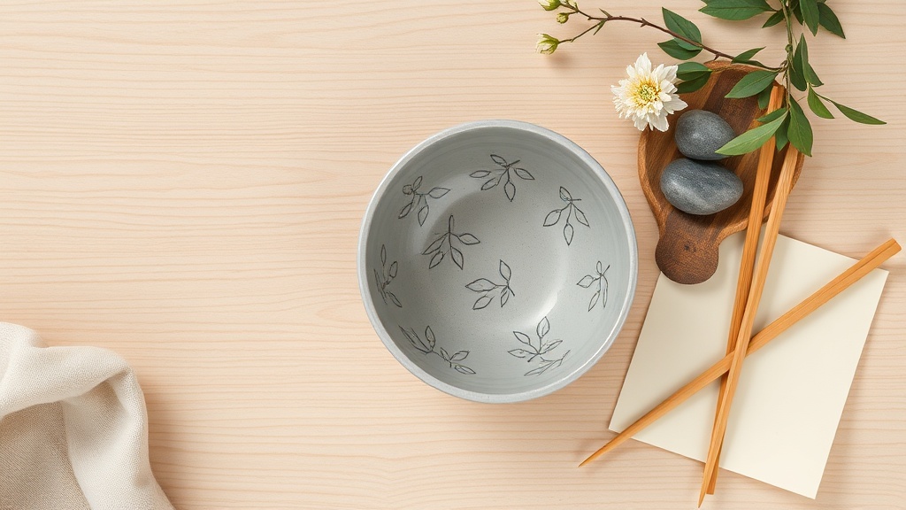 Materiały japandi — jasne drewno, ceramika, len i bambus