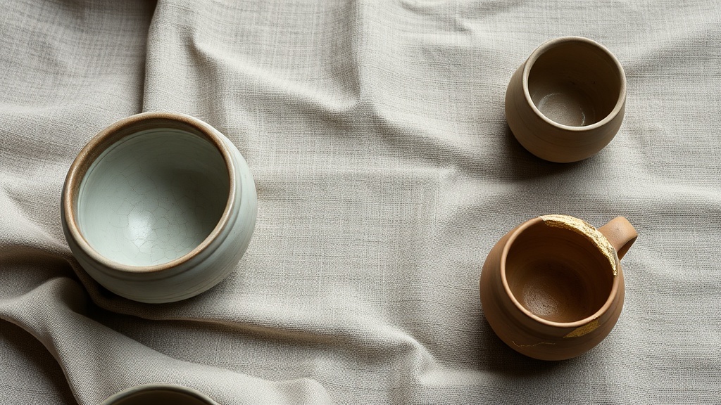 Ceramika wabi-sabi — kintsugi, pęknięcia i naturalne szkliwo