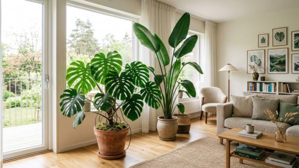 Duże rośliny doniczkowe — spektakularne gatunki do dużych wnętrz
