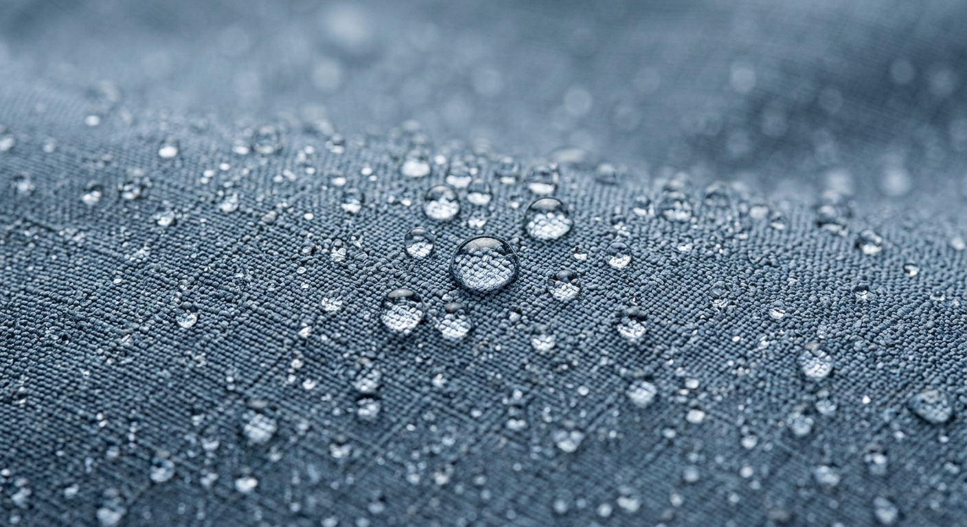 Kolorowe tkaniny poliestrowe z widocznym splotem