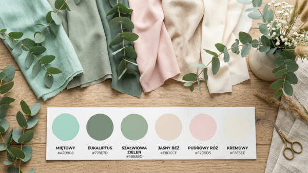 Jaki kolor pasuje do miętowego? Zestawienia kolorystyczne