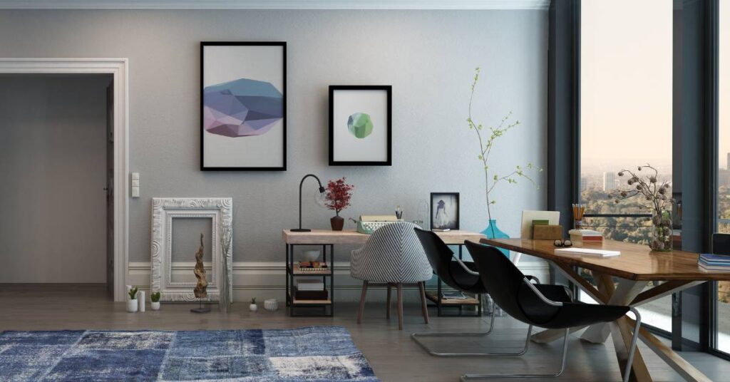 styl eklektyczny przestrzeń biurowa