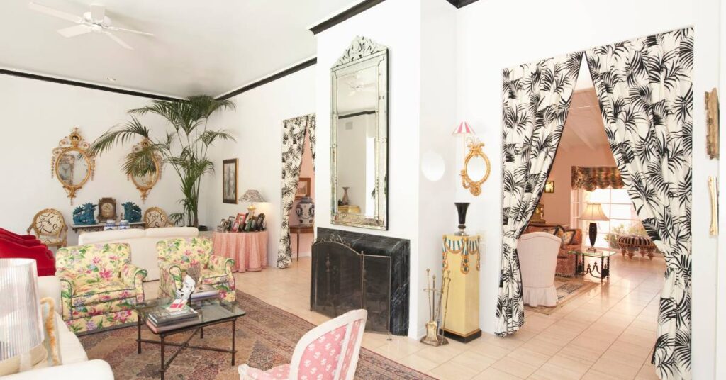 styl eklektyczny salon