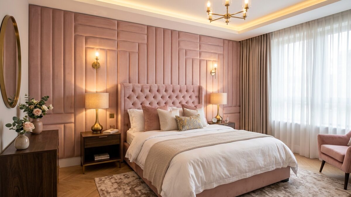 Panele tapicerowane ścienne — jak zrobić? DIY krok po kroku