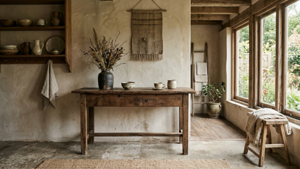 Styl wabi-sabi we wnętrzach — piękno niedoskonałości w domu